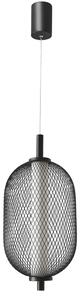 Loftowy czarny żyrandol wiszący - 4X M103 W9-G50