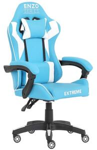 Fotel Gamingowy dla Gracza Extreme ENZO Blue White