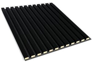 Panele akustyczne 6 szt. czarny mat N1-R04
