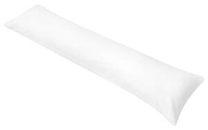 Poduszka pod caÅe ciaÅo do spania na boku, 40x145 cm, biaÅa