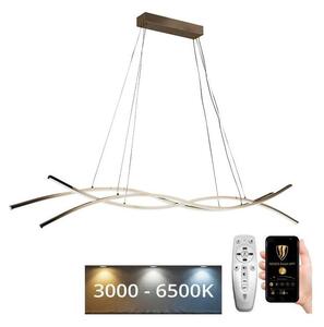 NEDES LED Żyrandol ściemnialny na lince LED/80W/230V 3000-6500K + pilot zdalnego sterowania ND4007