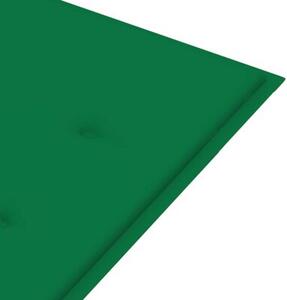 Ławka ogrodowa z poduszką, 120 cm, drewno akacjowe