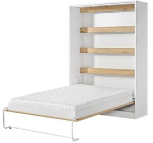 Tapczan pionowy zamykany dąb + czarny 140x200 G9-P67