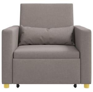 RozkÅadana sofa fotelowa 3-w-1 w kolorze ciemnoszarym