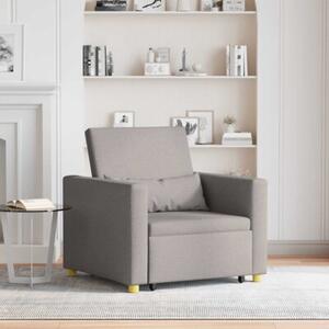 RozkÅadana sofa fotelowa 3-w-1 w kolorze ciemnoszarym