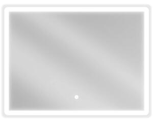Mexen Navia lustro łazienkowe podświetlane 80 x 60 cm, LED 6000K, antypara - 9803-080-060-611-00