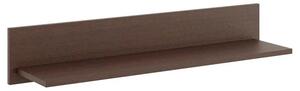 Minimalistyczna półka ścienna w kolorze wenge Z5-N79
