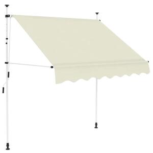 Kremowa markiza tarasowa R2-F25