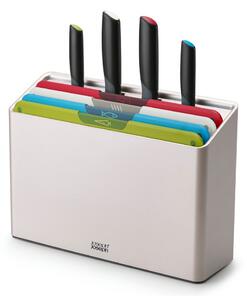 Zestaw desek i noży ze stojakiem 10x32 cm Folio Icon Plus – Joseph Joseph
