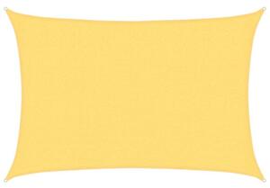 Żagiel przeciwsłoneczny, 160 g/m², beżowy, 2,5x4 m, hdpe