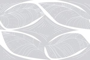 Samoprzylepna tapeta pełna wdzięku struktura liścia