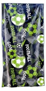 Ręcznik plażowy szybkoschnący GOAL kolorowy 70 x 140 cm, 100% mikrofibra