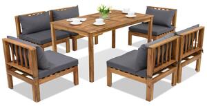 Meble ogrodowe Brunei Premium 6 Garden Point akacja