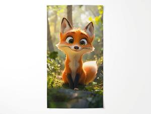 Szybkoschnący ręcznik plażowy VULPINA kolorowy 70 x 140 cm, 100% mikrofibra