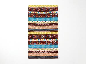 Ręcznik plażowy szybkowiążący XXL AZTECA kolorowy 150 x 210 cm, 100% mikrofibra