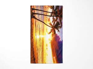 Szybkoschnący XXL ręcznik plażowy SUNDARA kolorowy 150 x 210 cm, 100% mikrofibra