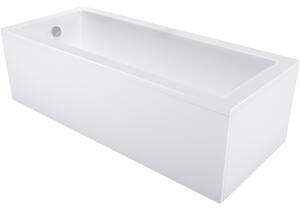 Mexen Cubik wanna prostokątna 120 x 70 cm z obudową, biała - 55031207000X