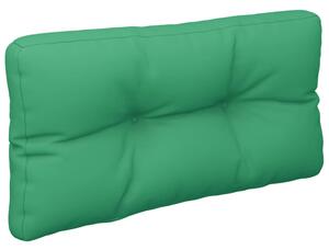 Poduszka na paletę, zielona, 80x40x10 cm, tkanina
