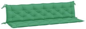 Poduszki na ławkę ogrodową, 2 szt., zielona, tkanina Oxford