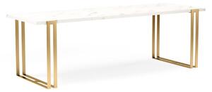Stół glamour rozkładany prostokątny 140-240 cm ze złotymi nogami MHS1-33