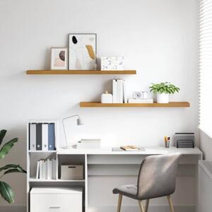 Beżowa półka Ścienna z materiału drewnopochodnego - nowoczesny design i praktyczność