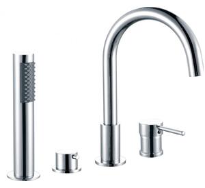 Mexen Alma bateria wannowa, chrom - 75032-00