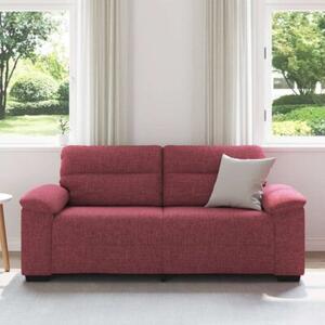 Sofa 2-osobowa, winna czerwieÅ, 180x81x84 cm, tkaninÄ