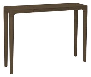 Brązowa konsola z litego drewna dębowego 12x110 cm Heart'n'Soul – UMAGE