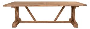 Stół ogrodowy z litego drewna tekowego 100x240 cm Volos – House Nordic
