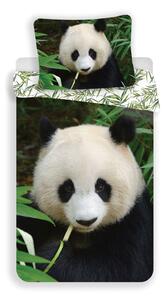 Bawełniana pościel dziecięca jednoosobowa 140x200 cm Panda – Jerry Fabrics