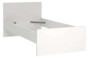 Białe łóżko jednoosobowe 90x190 cm Naia – Tvilum