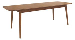 Rozkładany stół z dodatkowym blatem w dekorze orzecha 90x180 cm Montreux – Actona
