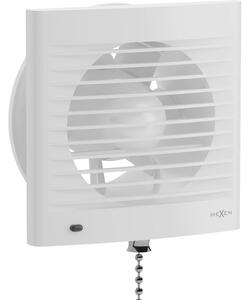 Mexen EXS 120 wentylator łazienkowy, włącznik sznurkowy, biały - W9604-125K-00