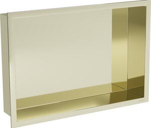 Mexen X-Wall-R półka wnękowa z kołnierzem 45 x 30 cm, złota - 1950453010