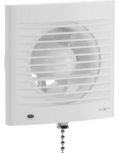 Mexen EXS 100 wentylator łazienkowy, włącznik sznurkowy, biały - W9604-100K-00
