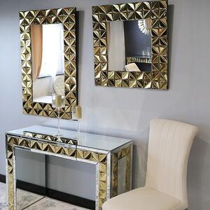 Lustro glamour kwadratowe 76x76 cm M-0672