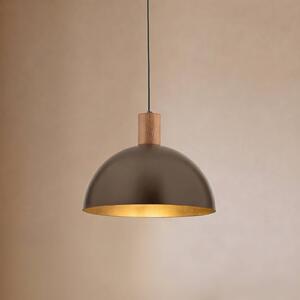 Lampa wisząca Oslo TK Lighting, możliwość ściemniania, brązowy / rdzawy, salon / jadalnia, metal, nowoczesny