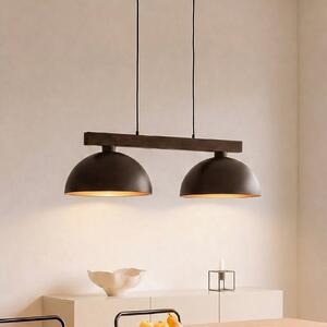 Lampa wisząca Oslo TK Lighting, możliwość ściemniania, brązowy / rdzawy, salon / jadalnia, metal, nowoczesny