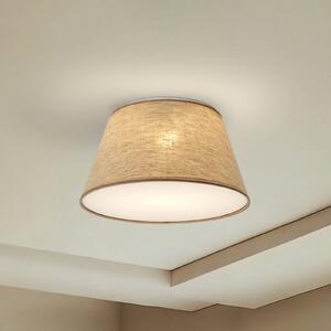 Lampa sufitowa Formo TK Lighting, możliwość ściemniania, kremowy / amber, salon / jadalnia, tkanina / materiał / jedwab, nowoczesny