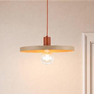 Lampa wisząca Sila TK Lighting, możliwość ściemniania, kremowy / amber, salon / jadalnia, metal, nowoczesny