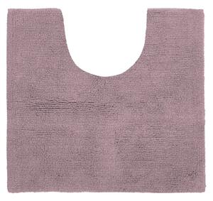 Jasnoróżowy dywanik łazienkowy 50x45 cm Riva – Tiseco Home Studio