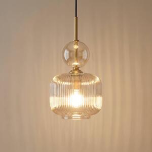 Lampa wisząca Sophia TK Lighting, możliwość ściemniania, aluminiowy / szary / cynkowy, salon / jadalnia, szkło, nowoczesny