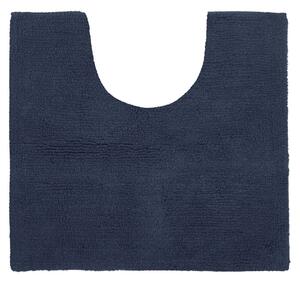 Ciemnoniebieski dywanik łazienkowy 50x45 cm Riva – Tiseco Home Studio
