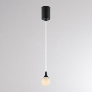 Molto Luce Lampa wisząca ARE, możliwość ściemniania, czarny, salon / jadalnia, kamień, nowoczesny