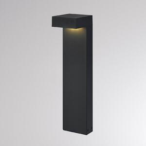 Molto Luce Słupek oświetleniowy LED ATO, wysokość 45 cm, DALI, antracyt, IP65, metal możliwość ściemniania, czarny, aluminium, nowoczesny