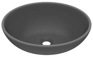 Ceramiczna umywalka nablatowa ciemnoszary mat D6-W29