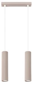 Podwójna lampa wisząca taupe S6-L02