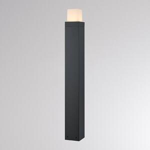 Molto Luce Słupek ogrodowy LED FYNN-O, wysokość 85 cm, kolor antracytowy, CCT IP65, FYNN-O, czarny, aluminium, nowoczesny