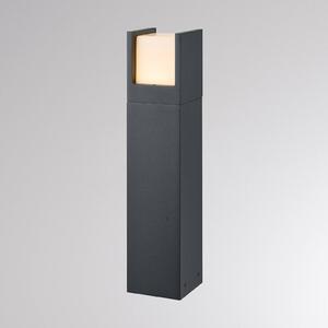Molto Luce Słupek ogrodowy LED FYNN-U, wysokość 45 cm, kolor antracytowy, CCT, stopień FYNN-U, czarny, aluminium, nowoczesny