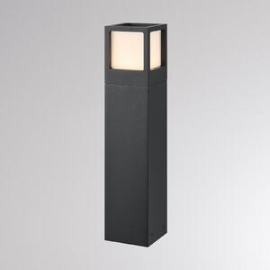 Molto Luce Słupek ogrodowy LED FYNN-X, wysokość 45 cm, kolor antracytowy, CCT, stopień FYNN-X, czarny, aluminium, nowoczesny